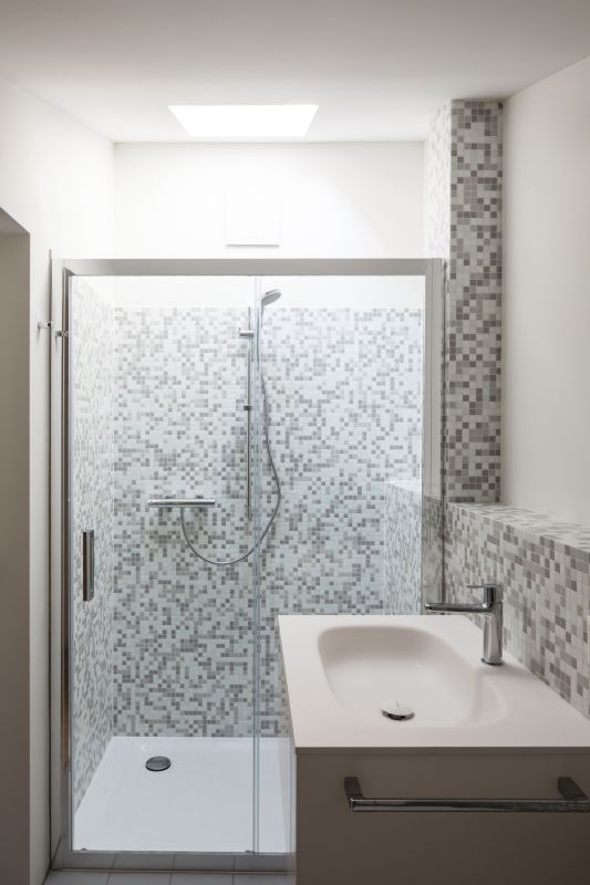 Modern Shower with Tiles